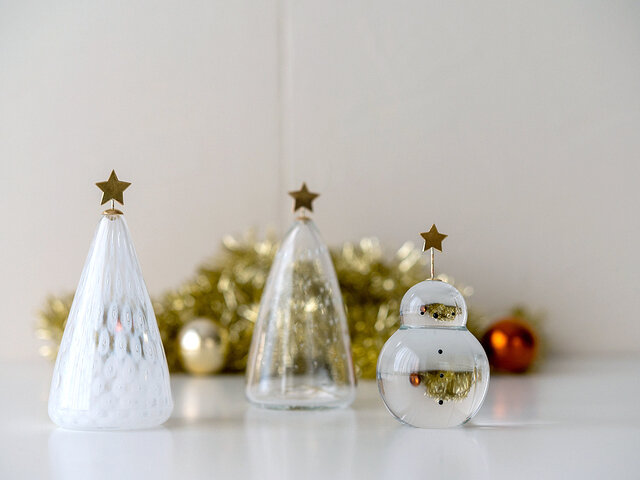 ステンドグラス クリスマスツリー ステンドグラス スタンド付オーナメント クリスマスツリー AMステンドグラス工房