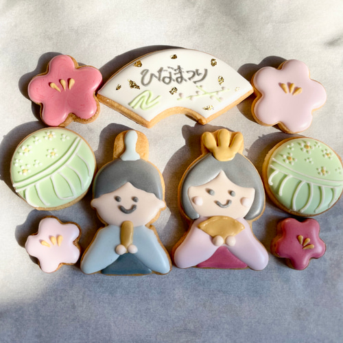 ひな祭りアイシングクッキーシェ・サンタ オンラインストア