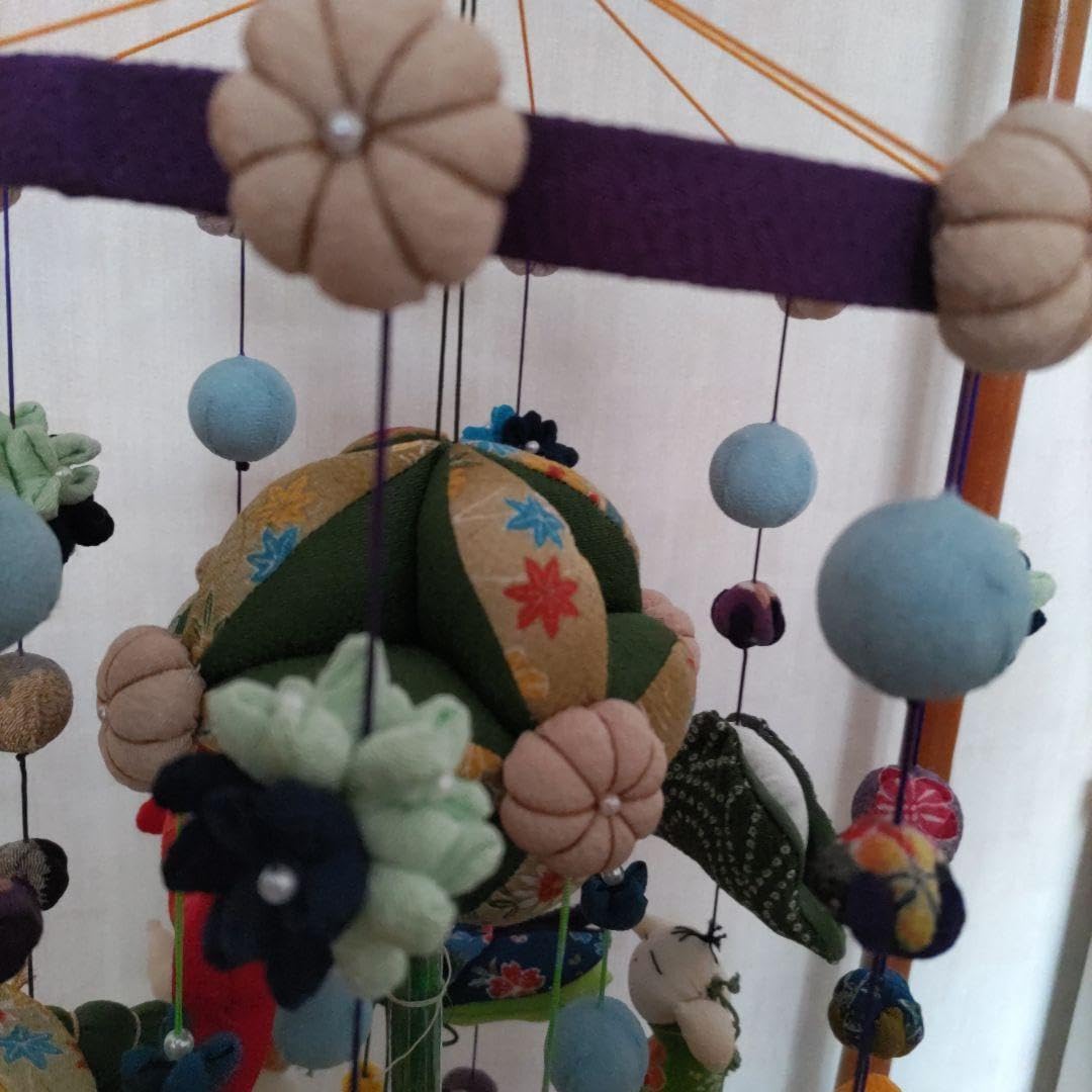 鯉のぼり吊るし飾り 子供の日 ちりめん ハントメイド 端午の節句のつるし飾り 手作り