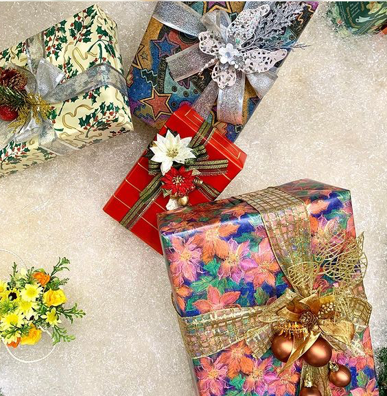 ギフトラッピングBOX有料 大80サイズクリスマスのプレゼントに♡ ゆうパックの80サイズ