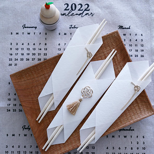 折り紙で鶴の箸袋の簡単な折り方作り方！お正月にぴったりセツの折り紙処