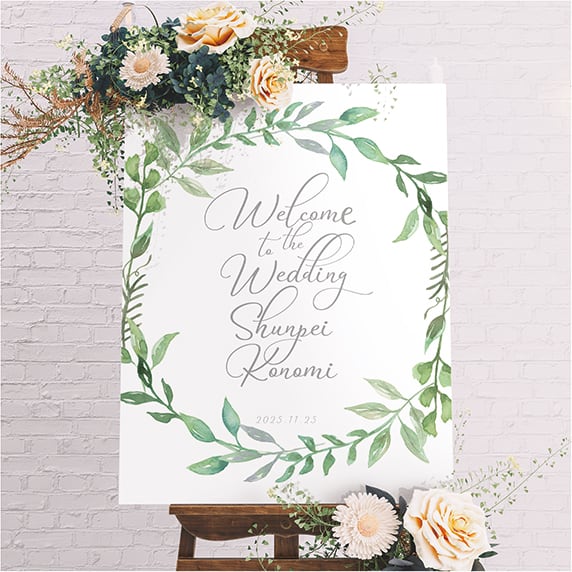 ウェディングアイテム専門店 ファヴォリウェルカムボード デザイン一覧