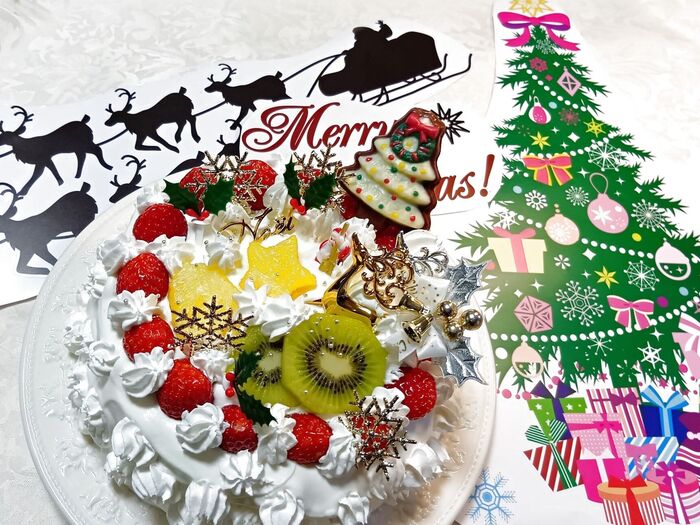 クリスマスケーキ簡単デコレーションアイデア集 材料アリガイド