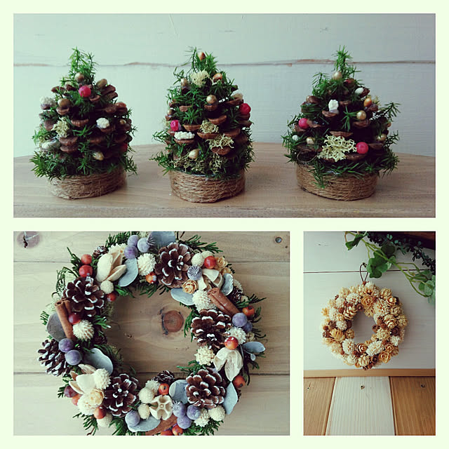 クリスマスツリー 松ぼっくりのおすすめ商品とおしゃれな実例RoomClip ルームクリップ