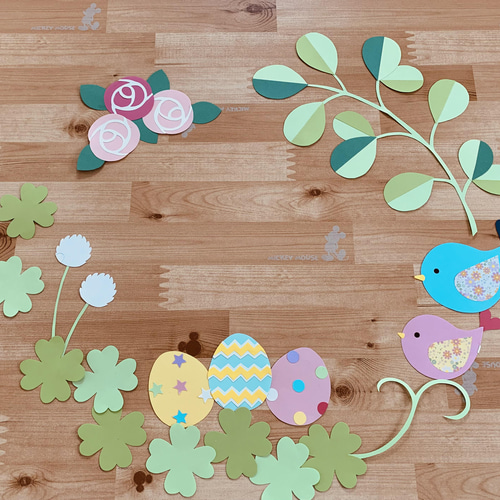 軽いからリースもOK！発砲スチロールの卵で作るイースター飾り♪ : 窪田千紘フォトスタイリングWebマガジン「Klastyling」暮らす＋スタイリング