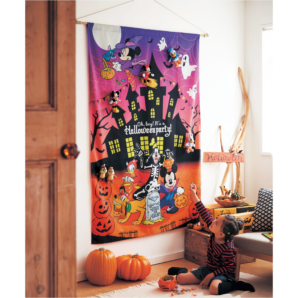 楽天市場公式送料無料 ハロウィン タペストリー 飾り付け タペストリー 北欧 おしゃれ ハンドメイド ハロウィン 装飾 ハロウィンタペストリーハロウィン 飾り 室内 タペストリー 縦長 パーティー タペストリー 壁掛け インテリア かぼちゃ 飾りつけ