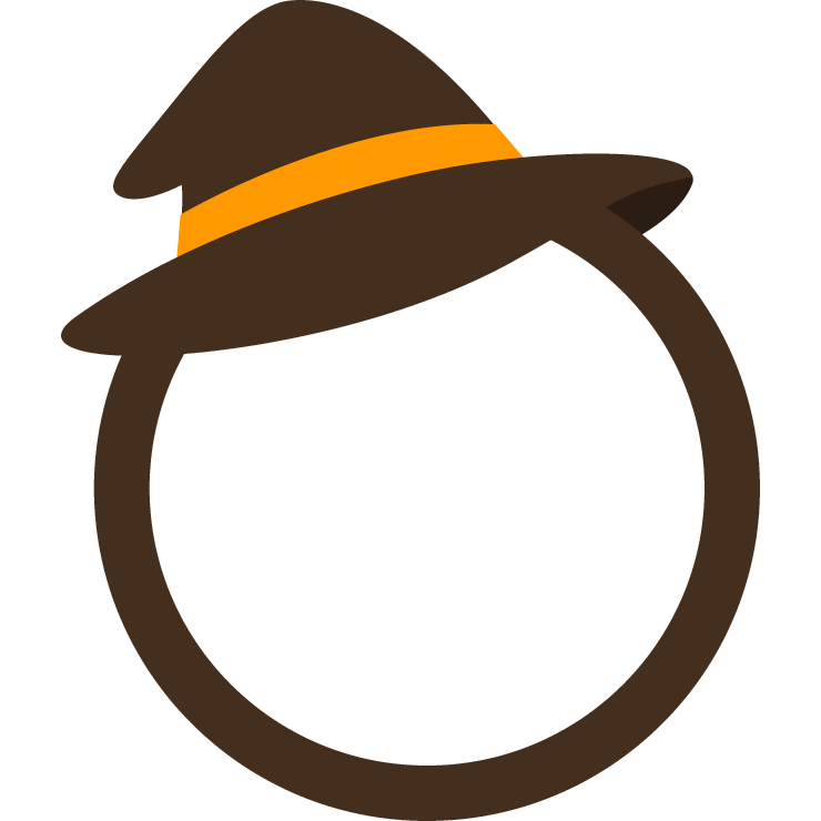 ハロウィンの魔女帽子。ハロウィンのアイコンのイラスト素材・ベクター Image 45869334