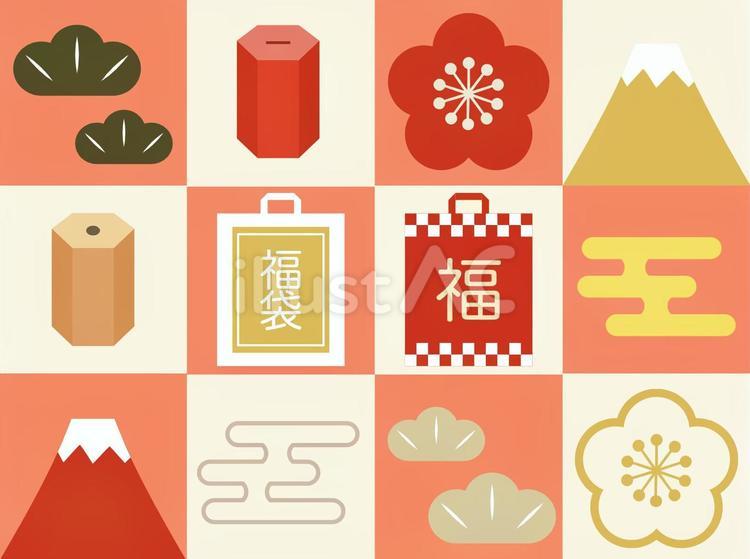 お正月飾り しめ縄のイラスト無料のフリー素材 イラストエイト