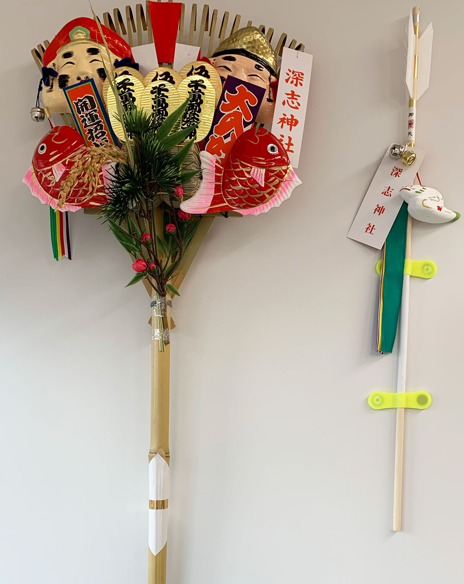 熊手の飾り方や置き場所方角まとめ 袋 ビニール から出すべき？固定方法を画像で紹介everyday life