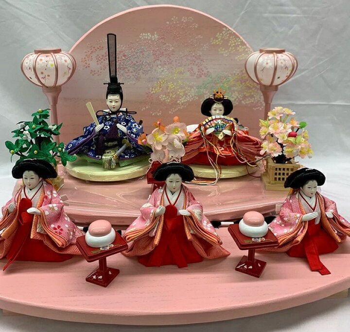 三人官女のイラスト - フリー素材集「イラストのっく」