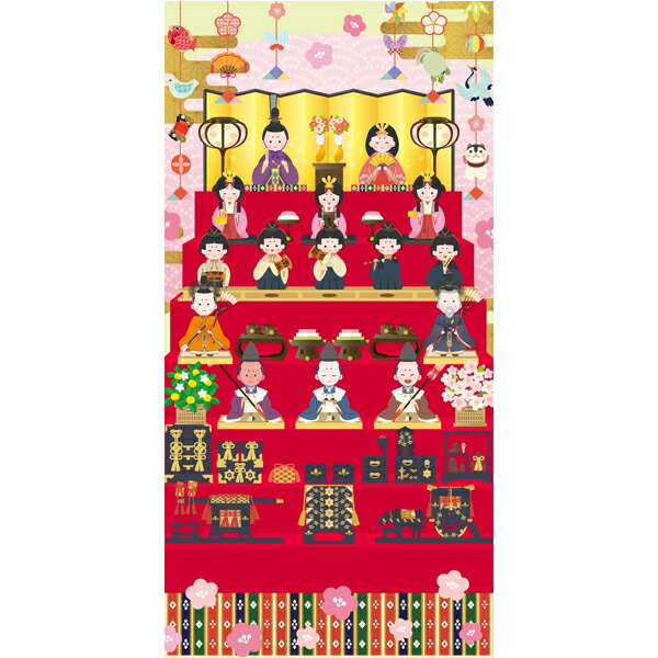 ひな祭り タペストリー 刺繍 壁掛け おしゃれ 可愛い 季節限定 収納簡単 和風 インテリア 飾り ひなまつりグッズ :COEUR-a-COEUR.MARCHE - 通販 - Yahoo!ショッピング