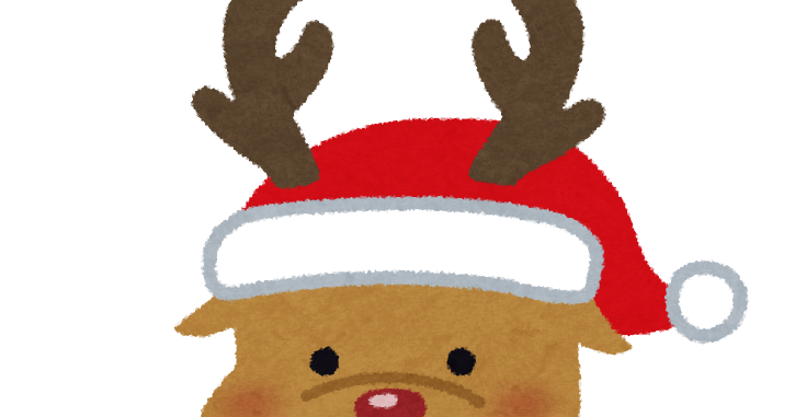 サンタクロースとトナカイのクリスマスイラスト イラスト素材6583197- フォトライブラリ