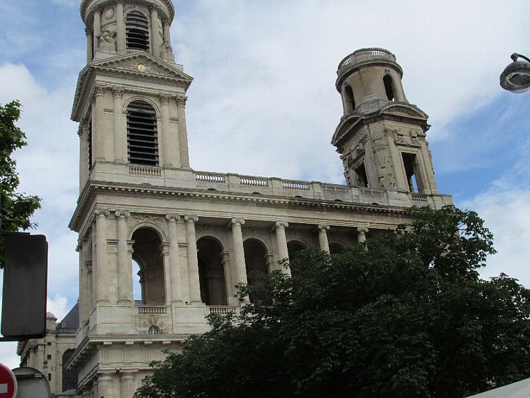 パリ滞在記3日目① サン＝シュルピス教会ダ・ヴィンチ・コードの舞台にもなったパリで2番目に大きな教会el BLANCO