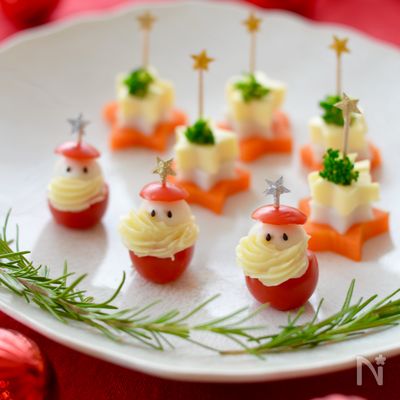 かわいくて食べられない⁉︎クリスマスオードブル4種
