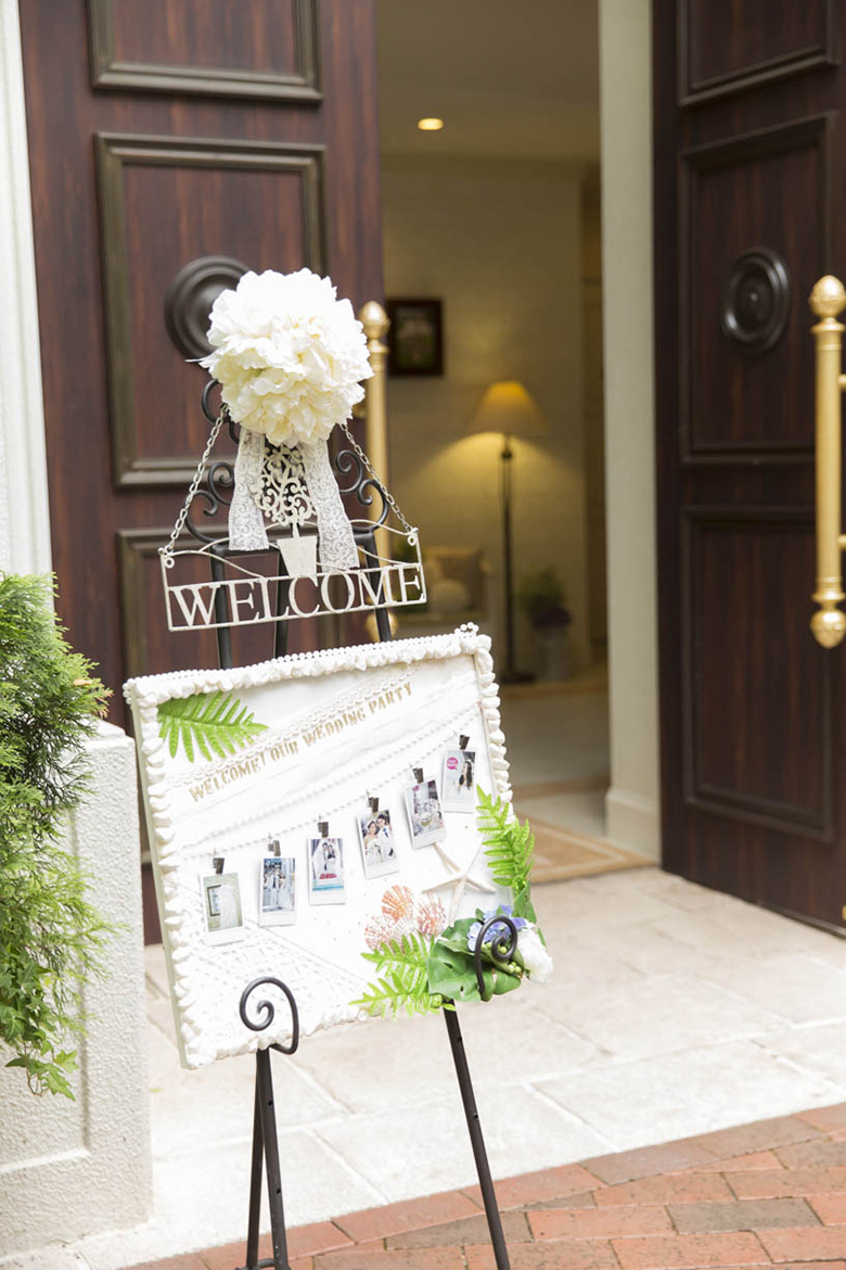 結婚式♡テーブルナンバー 卓上にインスタントカメラ説明文やテーブルを♡ 席次表・席札・メニュー表 るり 通販 14971048Creema クリーマ