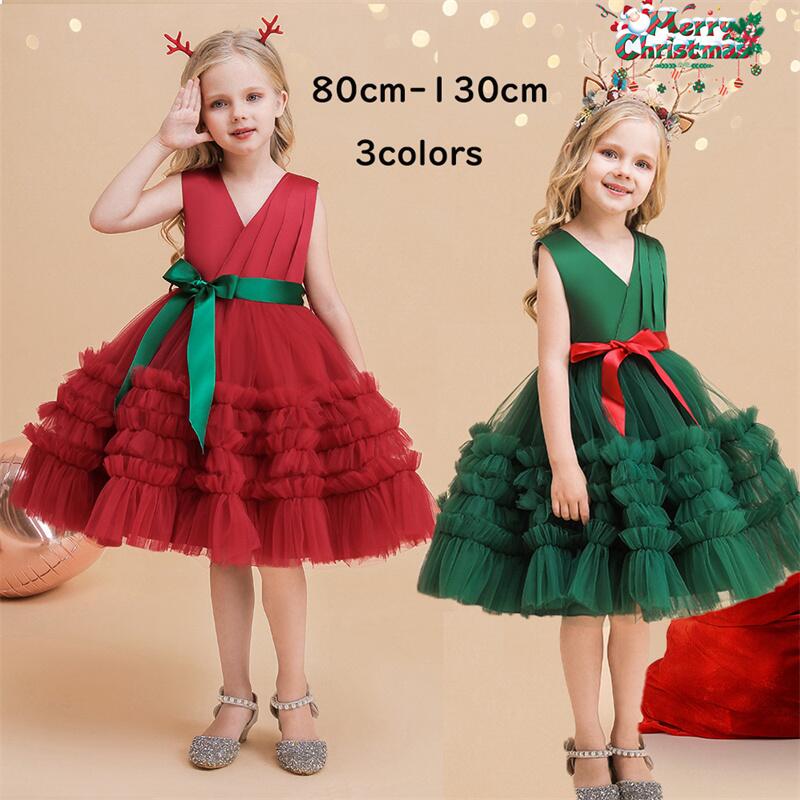 サンタポンチョ 子供のクリスマス衣装の作り方How to make children's Christmas costumes