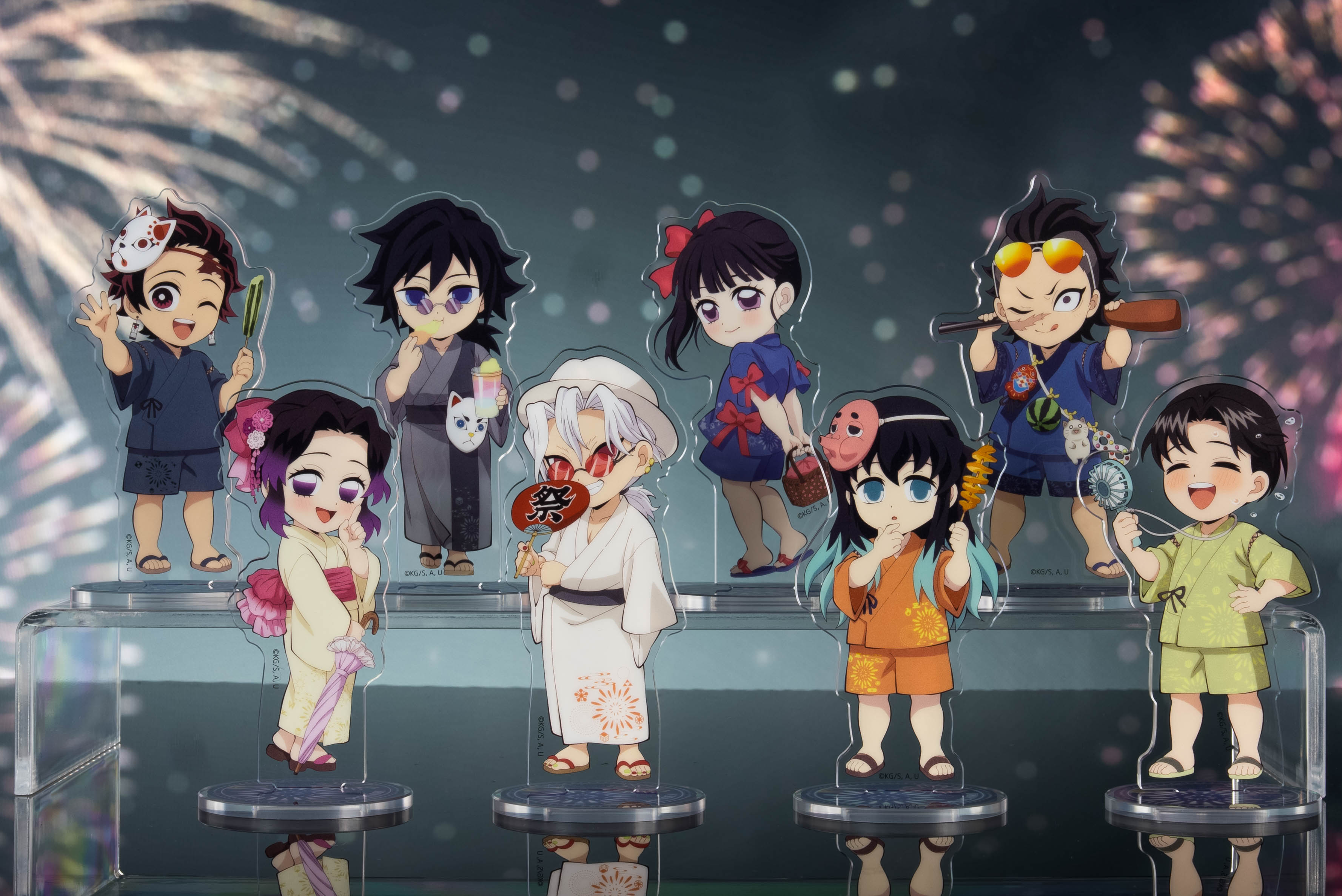 鬼滅の刃 花火大会 当たりつきステッカーくじ 集合 - メルカリ