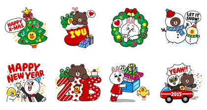 ローソン黄金チキンクリスマス、ポコパン×イオンの無料スタンプが登場！ : LINE公式ブログ