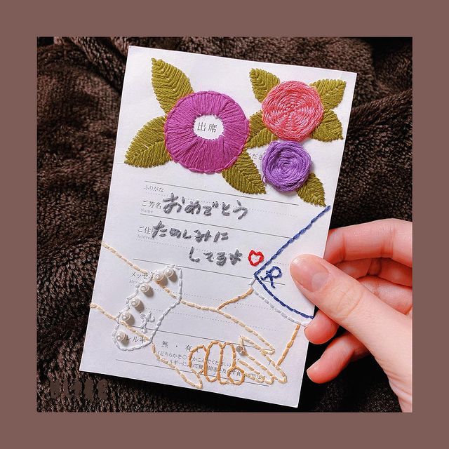 これなら簡単！結婚式招待状 返信ハガキアート イラストの描き方ポイント - おしゃれな結婚式を綴るコラム ファルベ