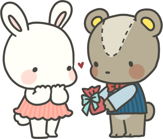 ホワイトデー」のイラスト文字商用OKの無料イラスト素材サイト ツカッテ