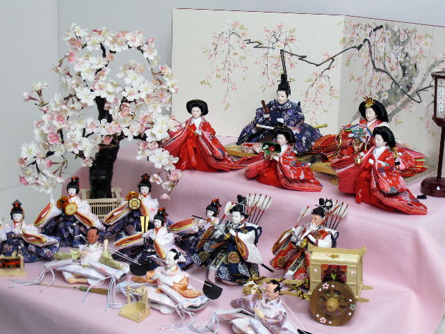 お雛様 三段 のイラスト素材47595066- PIXTA