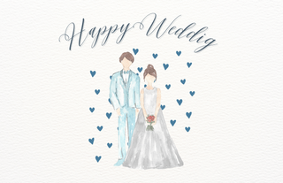 結婚式の招待状や式次第に使える、かわいい無料イラストまとめインスピ