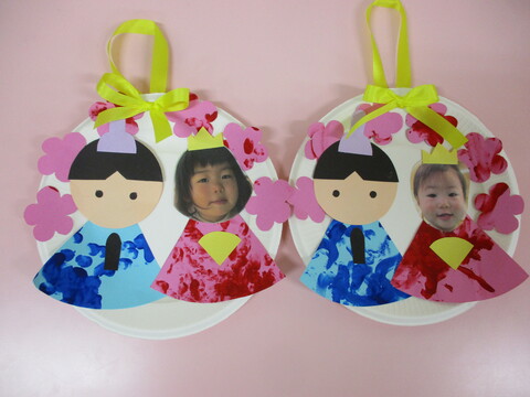 ひな祭りの製作キット-お内裏様とお雛様- 5人分 その他インテリア雑貨 ちぃ坊のお絵描き帳 通販 17168406Creema クリーマ