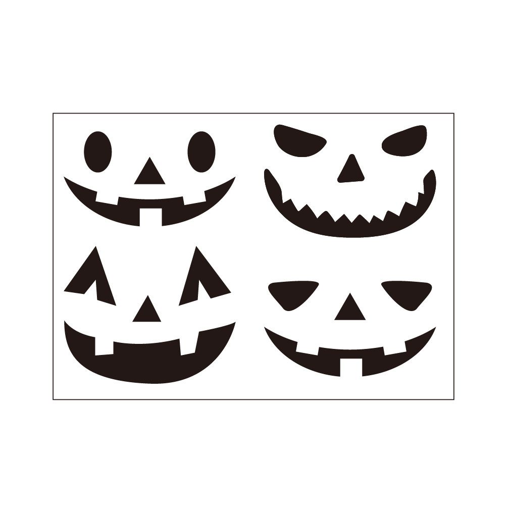 壁面飾り工房本店 壁面装飾・パネルシアター・ペープサート・型紙・知育・保育・介護商品の販売☆無料ダウンロード型紙「ハロウィンかぼちゃ」秋 冬幼稚園 保育園 老人ホーム 介護施設 デイサービス 壁面装飾 型紙 製作☆