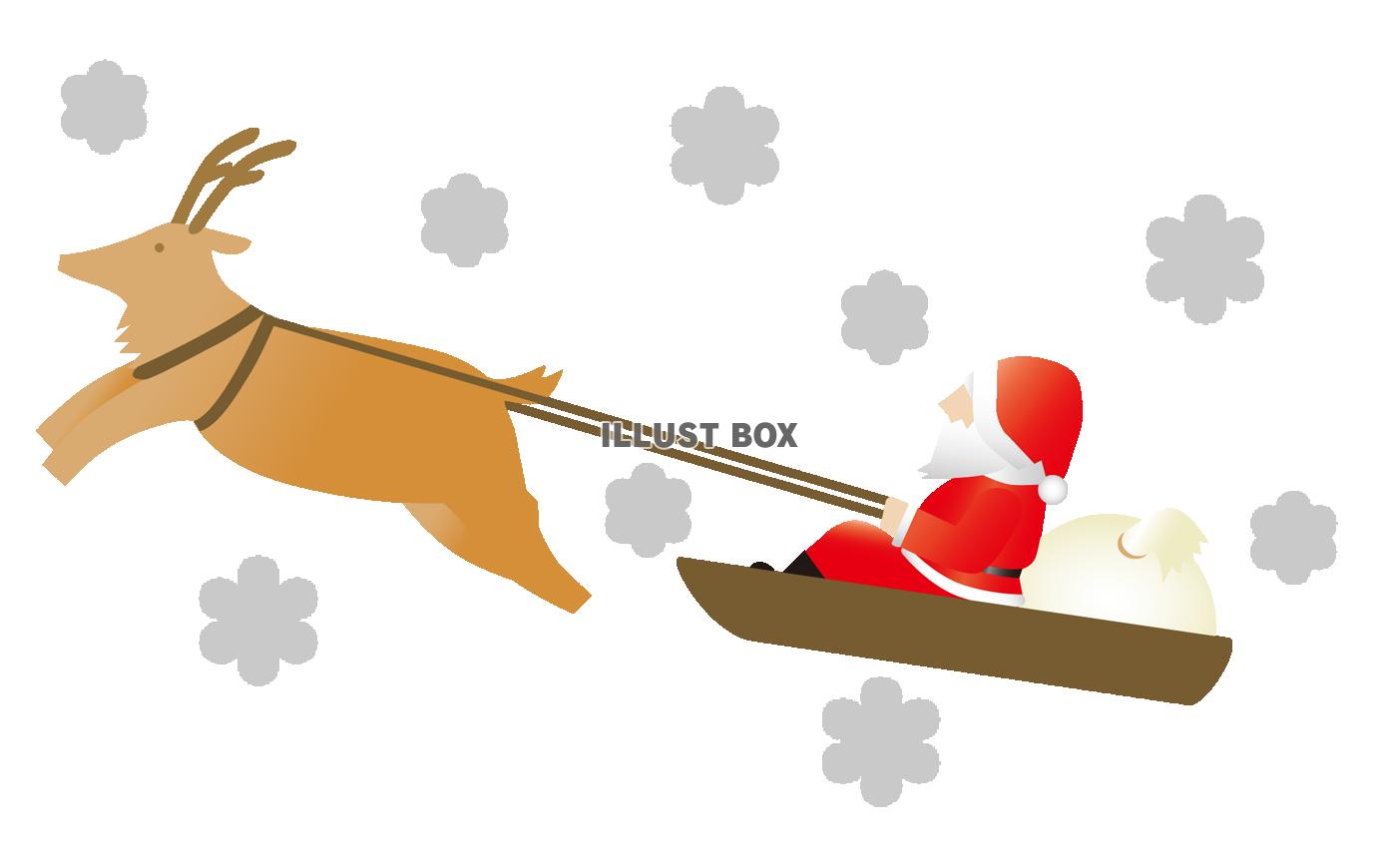 空飛ぶサンタクロース