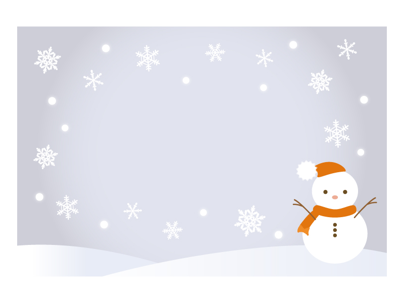 雪だるまの寒中見舞いテンプレート イラスト素材5328555- フォトライブラリー photolibrary