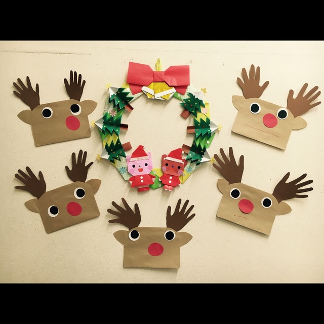 クリスマス 折り紙8枚で作るクリスマスのリース大人の折り紙インテリア