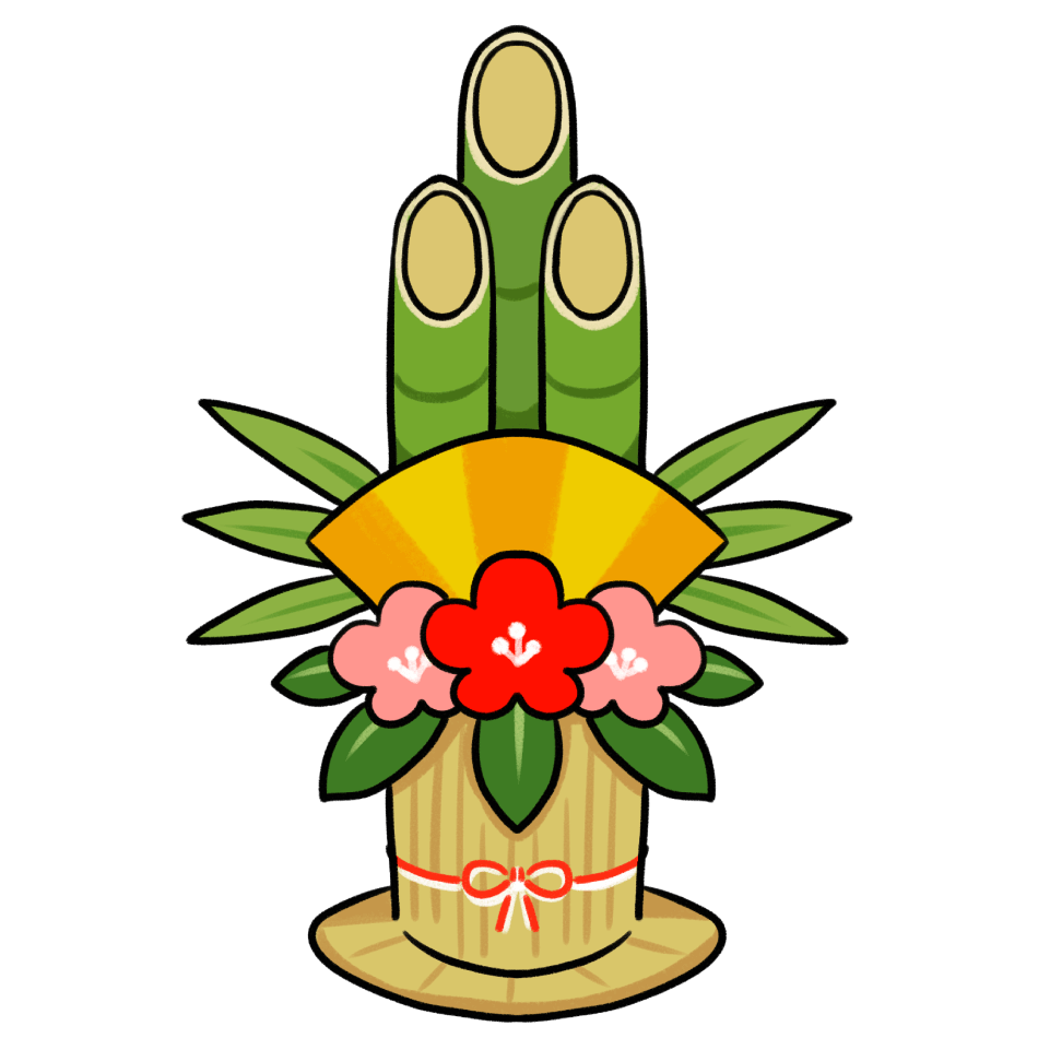 正月飾り：めでたいアイコン盛り合わせベクターイラストのイラスト素材66577221- PIXTA