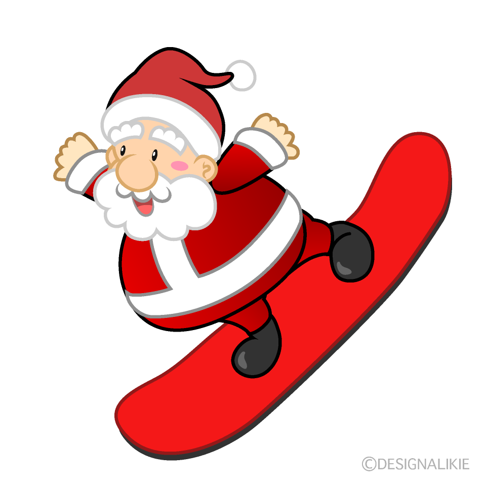 サンタクロースのイラストSOZAIC.com
