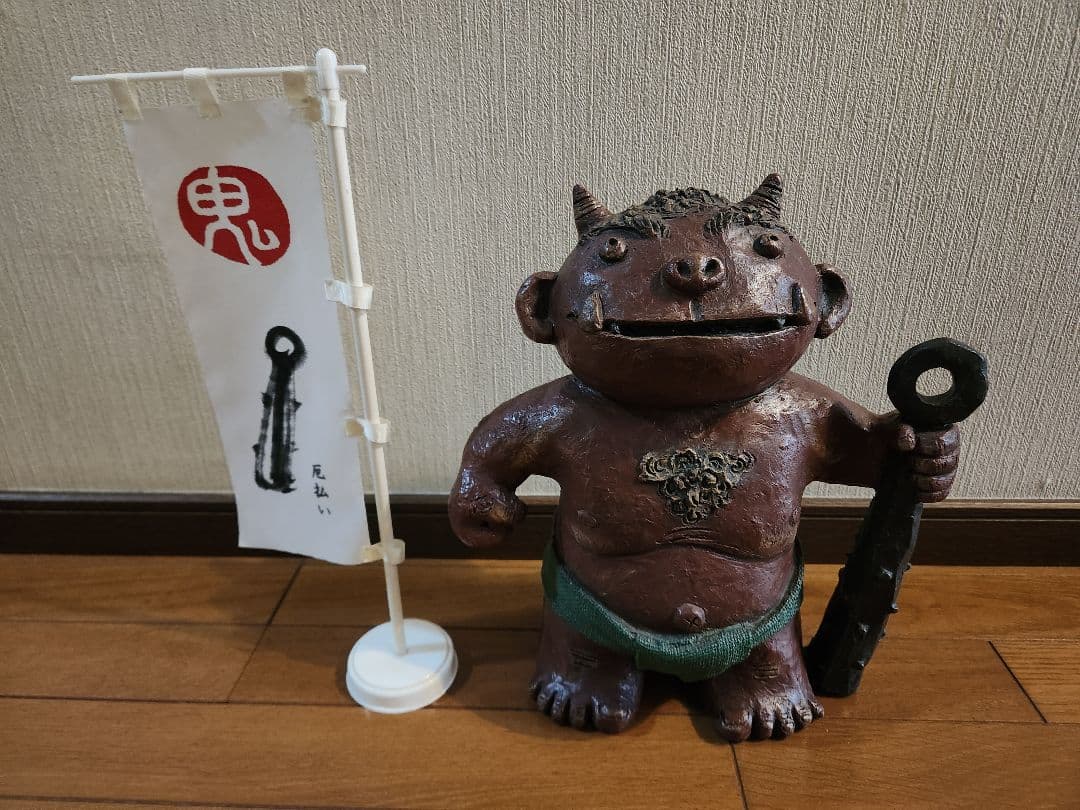 100均DIY 切って貼るだけで作る節分飾り