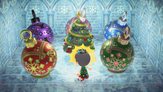 あつ森 自宅中央にクリスマスなダイニングキッチンを作る マイデザなし部屋クリエイト