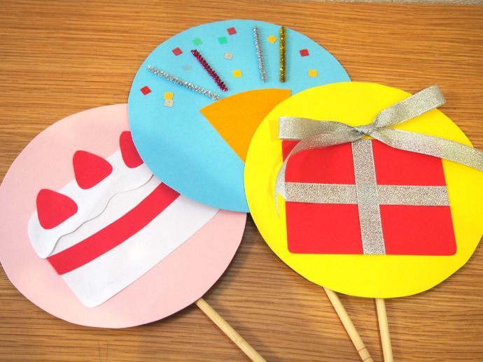 3枚の絵を重ねた答え！誕生会お誕生日おめでとうお絵描きクイズ保育士誕生日お誕生会出し物大宮みちのこ保育園ちいかわ