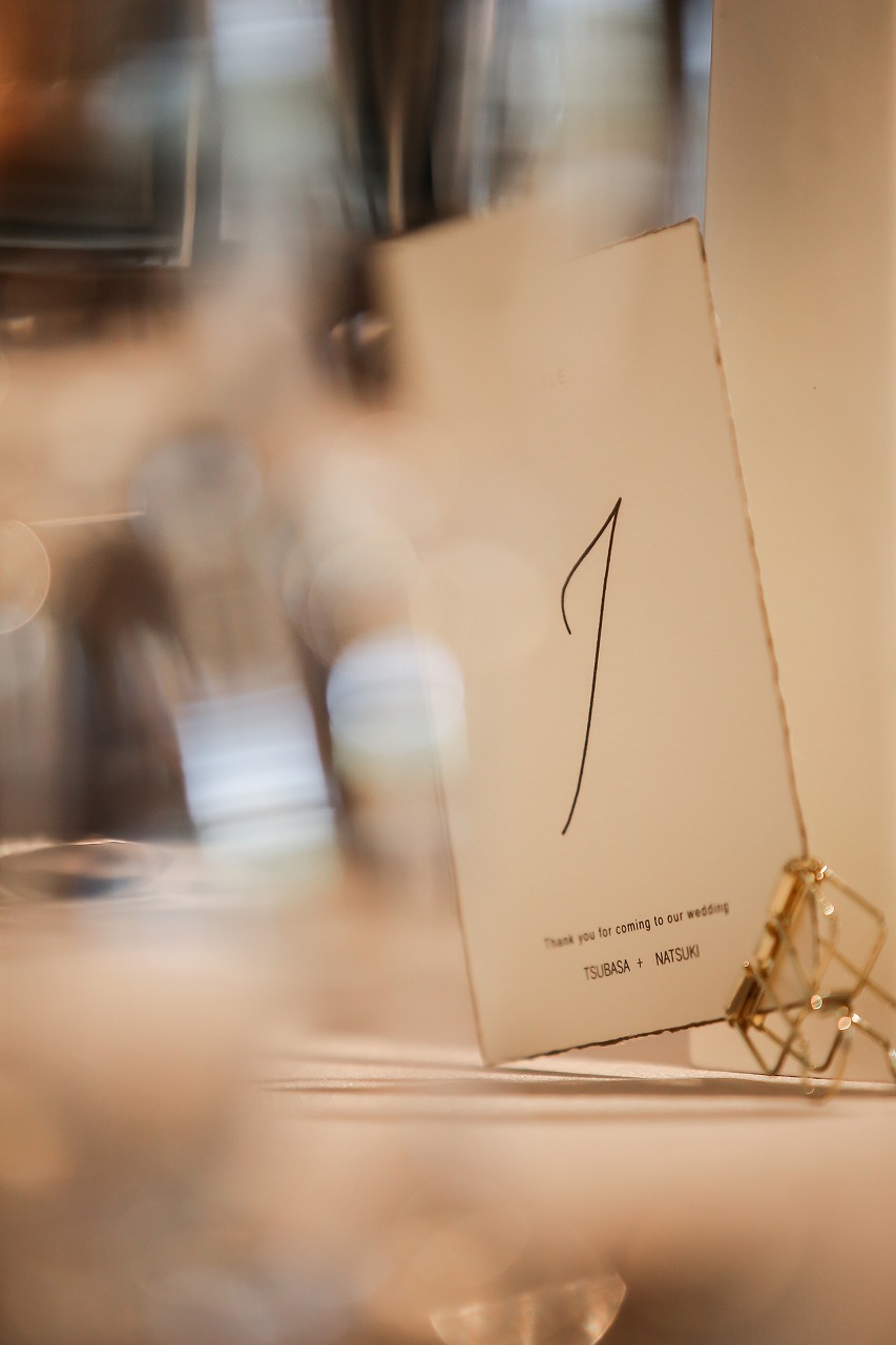 ダイソー材料で作る テーブルナンバーテンプレートと作り方ARARS