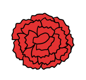 No.57 母の日 カーネーションイラストダウンロード販売D-Lemon