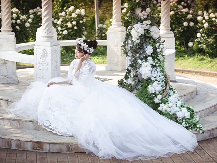 結婚式レポートin福島県 花言葉に思いを込めて100本のバラを贈りましたゼクシィ