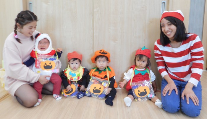 糸島 ハロウィン🎃パレードぱぴよん保育園