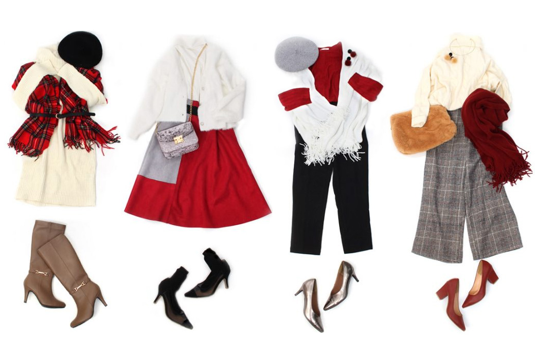 クリスマスコーデや年末年始にもおすすめ！おしゃれであたたか、大人カジュアルときれいめスタイル - hughugblog