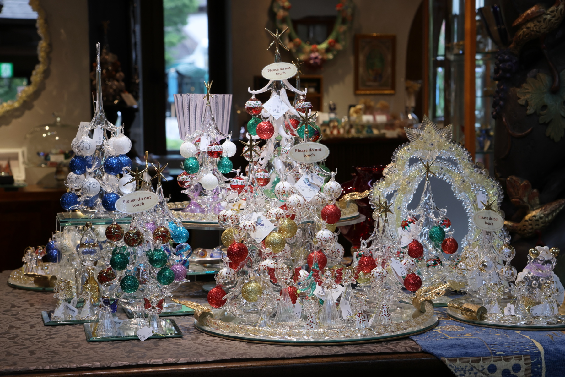 ☆そら☆ガラスのツリー グリーン S 、ツリーのパネルおまとめ 楽天市場 ガラス