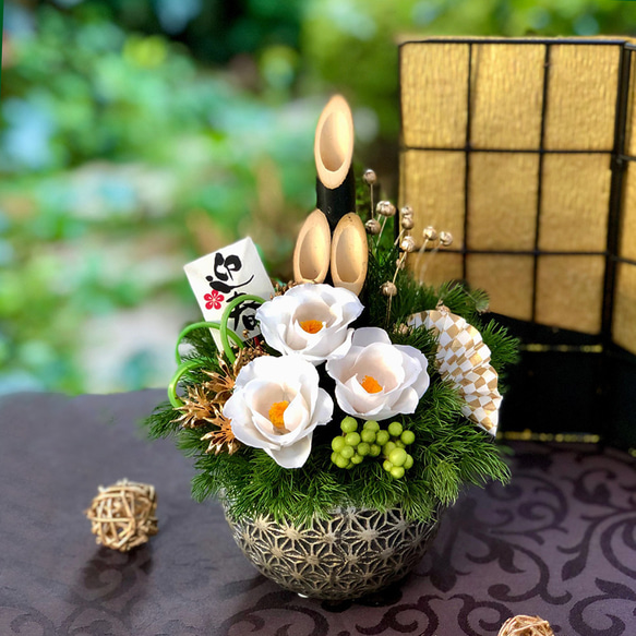 紙ねんどでつくろう！門松うさぎの作り方 お正月飾り・干支