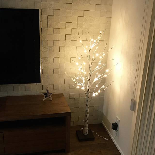 コストコ クリスマスツリー バーチツリー 白樺 未開封