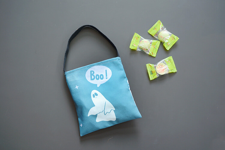 テンプレあり ころっとかわいいハロウィンかぼちゃのお菓子入れの作り方！子供でも簡単！ - 100円ママ〜100均大好きママのお役立ち情報