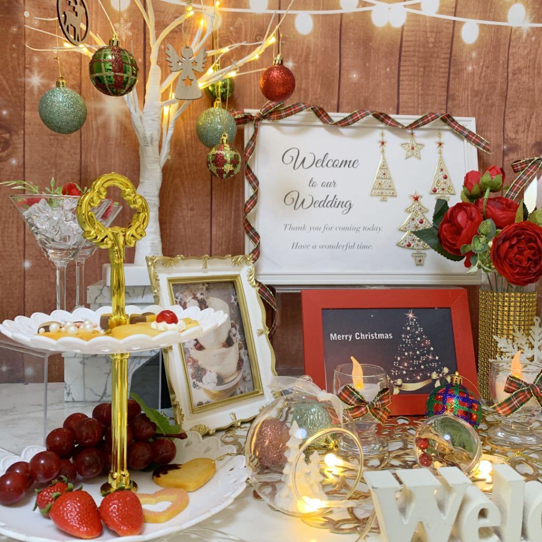 受注製作 No.1031 ウェルカムスペース 結婚式 まとめ売り クリスマス ウェルカムスペースセット ウエディング ウェルカムボード Flowercrown 通販 16847794Creema クリーマ