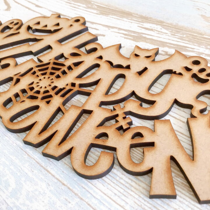 ハロウィンのかわいい文字のセット：イラスト無料