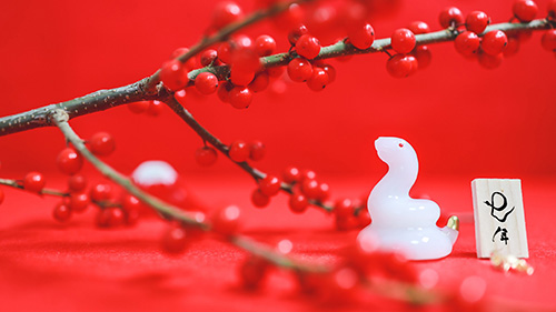 🐍2025年は巳年！蛇 へび のおしゃれな無料✨年賀状デザイン41選！おしゃれ・かわいい無料写真素材：GIRLY DROP