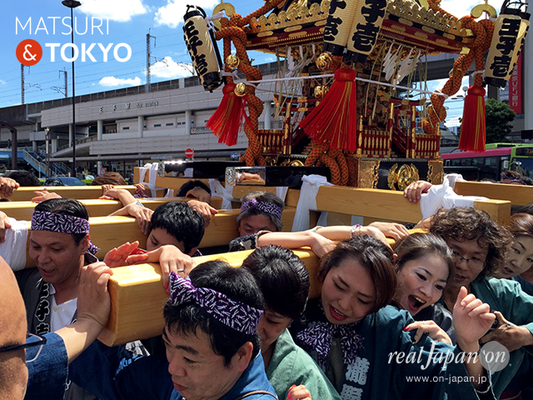 2024 喧嘩有！亀戸香取神社のこんにゃく神輿の宮入