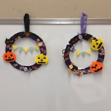 ハロウィンリース製作セット